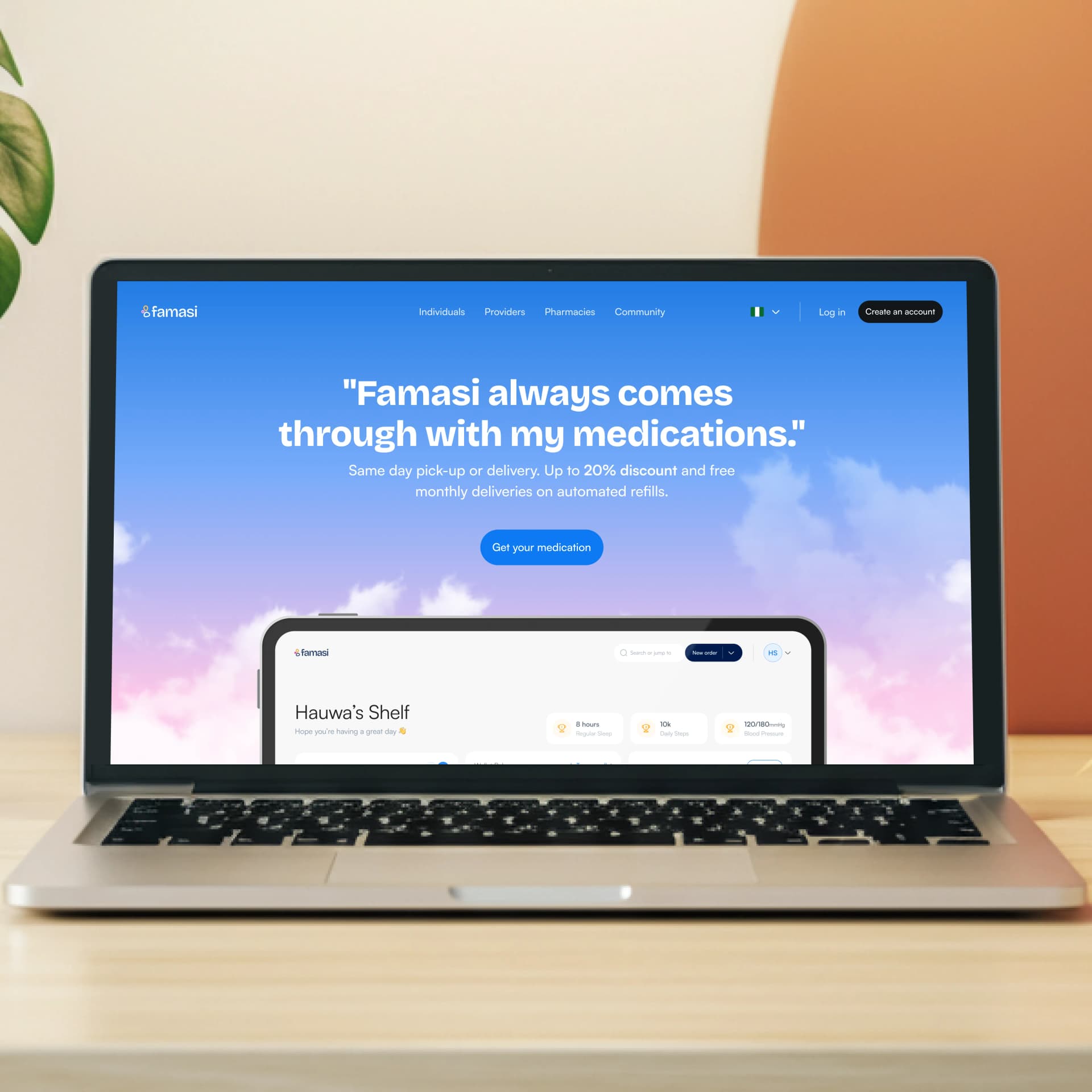 Un site conçu pour capturer et exprimer à quoi devrait ressembler et se sentir une expérience de pharmacie vraiment personnelle.